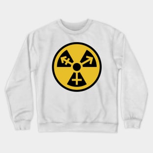 Trans Radiation - Yellow Circle Crewneck Sweatshirt